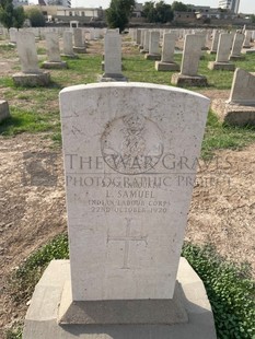 BAGHDAD (NORTH GATE) WAR CEMETERY - SAMUEL, L
